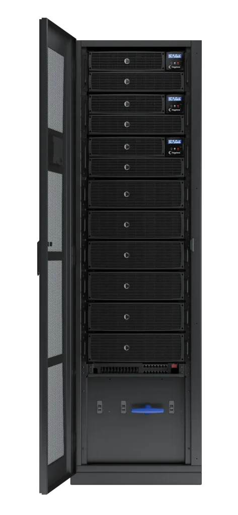 Three-phase Modular Plug-in UPS/Uninterruptible Power Supply 60kVA